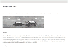 Tablet Screenshot of pineisland.info